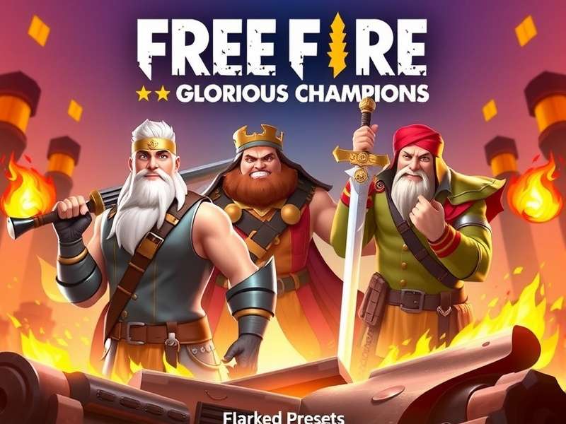 Free Fire Glorious Champions Epic Gameplay Free Fire Glorious Champions Game Banner